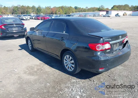 2013 Toyota Corolla Le z USA, uszkodzony, nr VIN 2T1BU4EE3DC064487
